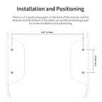 Multi-Function Tablet Bracket Router Desktop Wall Storage Bracket For Mac Mini, Tablet Bracket (Transparent)