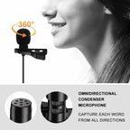 GAM-140 Mobile Phone Recording Collar Microphone