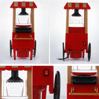 1200W Automatic Trolley Electric Popcorn Machine, 220V EU  Plug, 110V US Plug