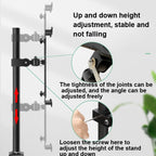 Metal Bedside Desktop Clip Lazy Tablet Phone Holder, Height 50cm