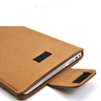 Vertical Felt Laptop Bag Tablet Sleeve Bag, Size: 15 Inch(Dark Gray)