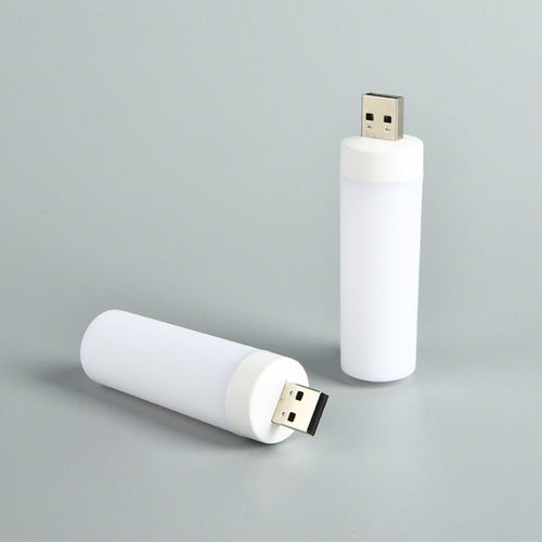 4 PCS USB Candlelight LED Imitation Flame Lamp, 4 PCS Flame Lamp