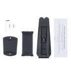 PB-41E Desktop Phone Tablet Lazy Folding Stand, Black, Silver