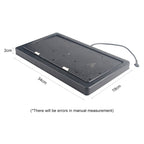 US Standard Flop Car License Plate Frame Modified License Plate Holder.