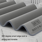 SUITU ST-9000 2pcs Double Suede Car Cleaning Towel Dry Washing Cloth, Size: 30x40cm