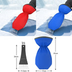 SUITU R-3140 Winter Automotive Glass With Gloves Snow Scraping and Defrosting Tools(Blue)