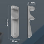 Tablet Stand Silicone Handle Grip Portable Tablet PC Gaming Auxiliary Finger(Gray)