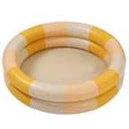 Baby Swimming Round Pool Summer Kids Water Toys Inflatable Bath Tub, Size: NO.90(Yellow Striped)
