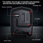 SUITU  ST-5002 DC 12V Car Air Compressor Tire Inflator 150 PSI Auto Air Pump Digital Display Model+Toolbox