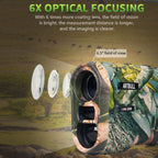 ARTBULL NK-1000 Camouflage Golf Rangefinder Rechargeable Telescope, Random Color Delivery