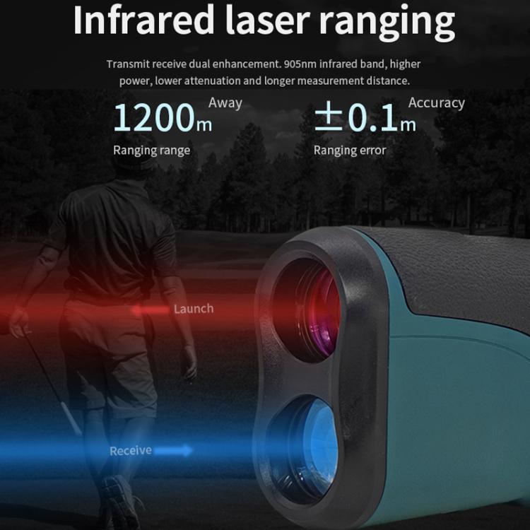 ARTBULL Telescope Golf Height Angle Rangefinder(1200M)