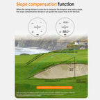 ARTBULL Golf Rechargeable Telescope Laser Rangefinder with Screen, Specification: 1200m