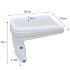 Outdoor Travel Baby Inflatable Bed Children Car Rear Folding Bed Aircraft Inflatable Mattress, Color: Gray?????? Bag? Belt
