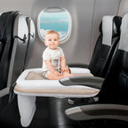 Outdoor Travel Baby Inflatable Bed Children Car Rear Folding Bed Aircraft Inflatable Mattress, Color: Gray?????? Bag? Belt