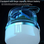 M10 Solar Tent Light With Portable Power Supply Handheld Camping Light Outdoor Vintage Mood Lights(Gray)
