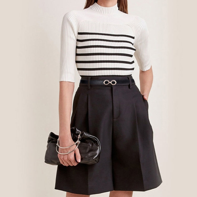 Women Thin Waistband Retro Versatile Clothing Accessories Slim Waist Belt(White)