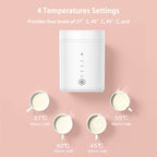 Baby Bottle Warmer 10000mAh USB Rechargeable Heater With 5 Adapter(English)