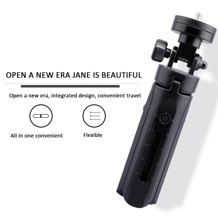 Portable Tabletop Camera Phone Tripod With Ball Head Removable Mini Selfie Tripod(Black)