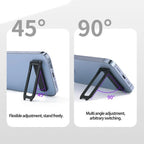 ZJ001 Mini Foldable Invisible Phone / Tablet Back-mounted Holder(Pink)