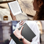 For ReMarkable 2 10.3 Inch 2020 Paper Tablet Case Slim Lightweight Folding Book Folio Cover(Black)