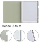 For ReMarkable 2 10.3 Inch 2020 Paper Tablet Case Slim Lightweight Folding Book Folio Cover(Grey)