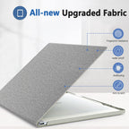 For ReMarkable 2 10.3 Inch 2020 Paper Tablet Case Slim Lightweight Folding Book Folio Cover(Grey)