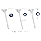 20pcs /Box PGM QT031 83mm Golf Ball Tee 10 Degree Angled Ball Spike Aiming Arrow