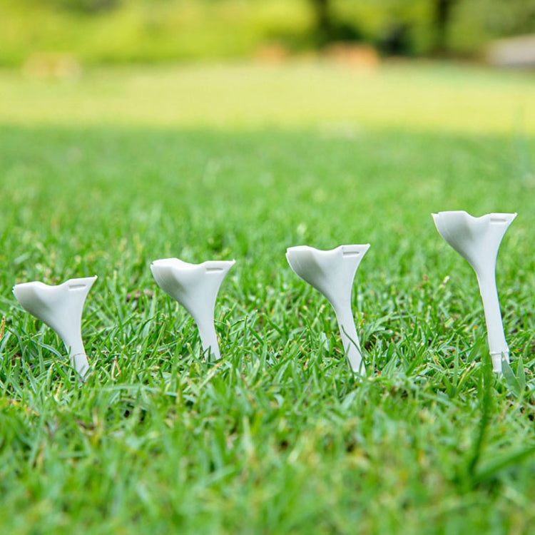 20pcs /Box PGM QT031 83mm Golf Ball Tee 10 Degree Angled Ball Spike Aiming Arrow