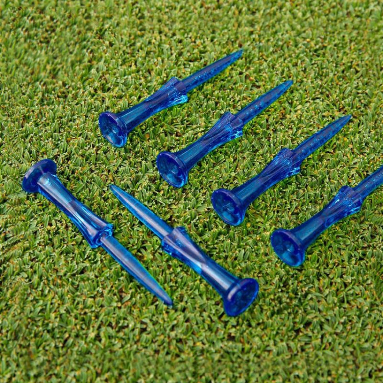 20pcs /Box PGM QT024 Golf Ball Tee Competition Ball Studs 8 Point Crown Tip Durable Anti-Hitting(Green)