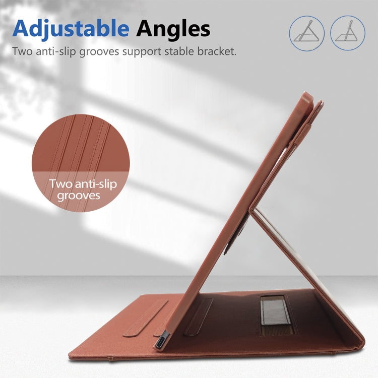 For ReMarkable 2 10.3 Inch 2020 Paper Tablet Case 360 Degree Rotating Stand Cover with Pencil Holder(Brown)