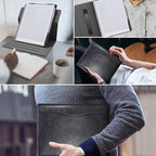 For ReMarkable 2 10.3 Inch 2020 Paper Tablet Case 360 Degree Rotating Stand Cover with Pencil Holder(Brown)