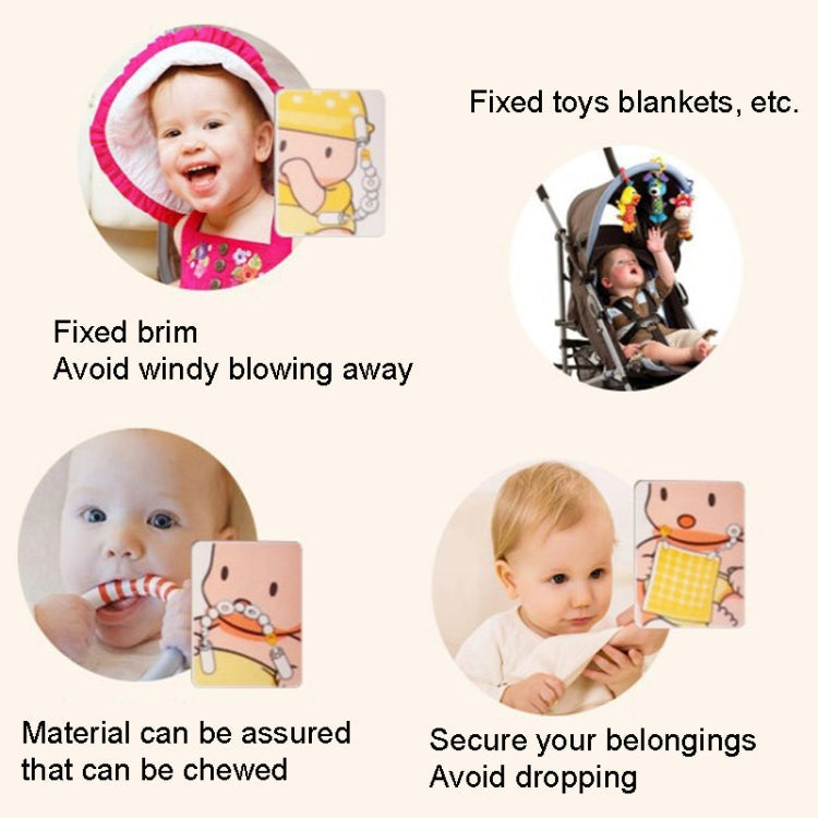 15-30cm Adjustable Baby Handkerchief Clip Infant Drool Towel Clip Cartoon Neck Tissue Clip, 29, 30, 31, 32, 33, 34, 35, 36, 37, 38, 39