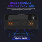 ToolkitRC M6DAC Dual Way Aeromodelling Drone Li-Po Battery Balance Charger, M6DAC