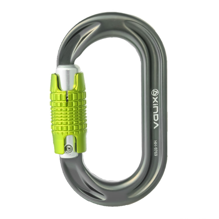 XINDA HH-9769 22/24kN High-strength Outdoor Rock Climbing Load-bearing Lock, Color: Two-stage