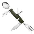 6-Opening Multifunctional Outdoor Camping Detachable Folding Tableware(SY-FT020)