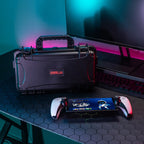 For PlayStation Portal STARTRC GAMES Console Storage Handheld IP67 Waterproof Hard Shell Bag(Black)