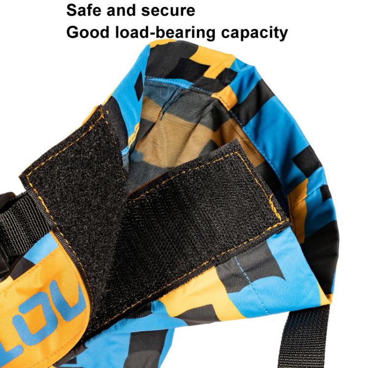 AOTU  AT8913 1pair Children Riding Skiing Waterproof Calf Protectors Outdoor Sandproof Shoes Covers, Color: Blue Cat With Fleece L