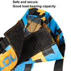 AOTU  AT8913 1pair Children Riding Skiing Waterproof Calf Protectors Outdoor Sandproof Shoes Covers, Color: Red M