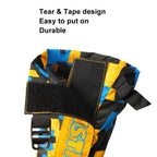 AOTU  AT8913 1pair Children Riding Skiing Waterproof Calf Protectors Outdoor Sandproof Shoes Covers, Color: Blue Cat M