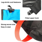 AOTU  AT8913 1pair Children Riding Skiing Waterproof Calf Protectors Outdoor Sandproof Shoes Covers, Color: Blue Cat L
