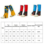 AOTU  AT8913 1pair Children Riding Skiing Waterproof Calf Protectors Outdoor Sandproof Shoes Covers, Color: Pink Cat L