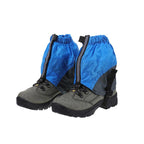 AOTU AT8917 1pair With Reflective Strip Outdoor Mountaineering Hiking Snowproof Footwear Desert Sandproof Shoe Covers(Blue)