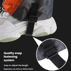 AOTU AT8917 1pair With Reflective Strip Outdoor Mountaineering Hiking Snowproof Footwear Desert Sandproof Shoe Covers(Orange)