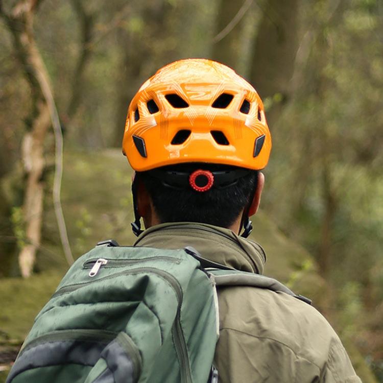 XINDA TP-Q9637 Outdoor Mountaineering Climbing Helmet Rafting Riding Helmet Gear(Yellow)