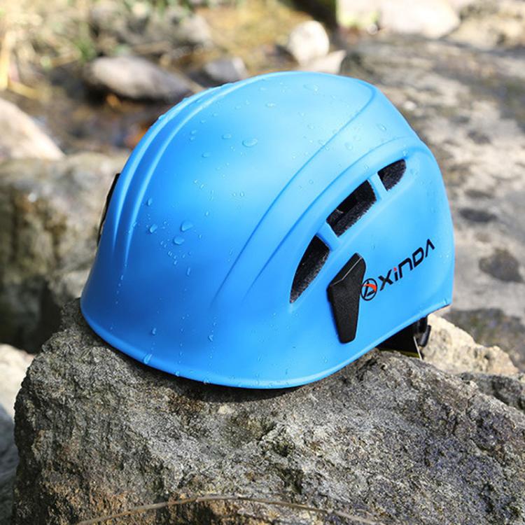 XINDA XDQ9650 Outdoor Speedway Expansion Cave Exploration Safety Helmet Climbing Equipment(Sky Blue)