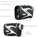 SNDWAY SW-2000D 2000M Handheld OLED Rangefinder Telescope Golf Rangefinder