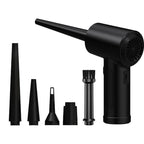 Computer Case Keyboard Cleaning USB Rechargeable Handheld Dust Blower, 2000mAh x 3, 2000mAh x 2