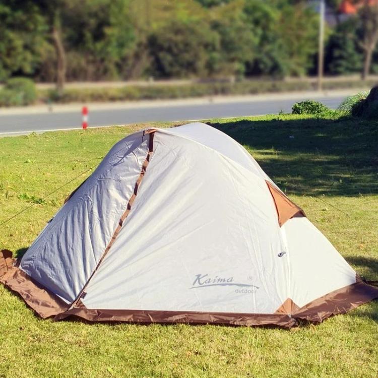 Kaima Outdoor Lightweight Waterproof Camping Tent Waterproof Breathable & Mosquito-Proof Tent, No Snow Skirt Orange, With Snow Skirt Orange, No Snow Skirt Grey, With Snow Skirt Grey, No Snow Skirt Blue, With Snow Skirt Blue