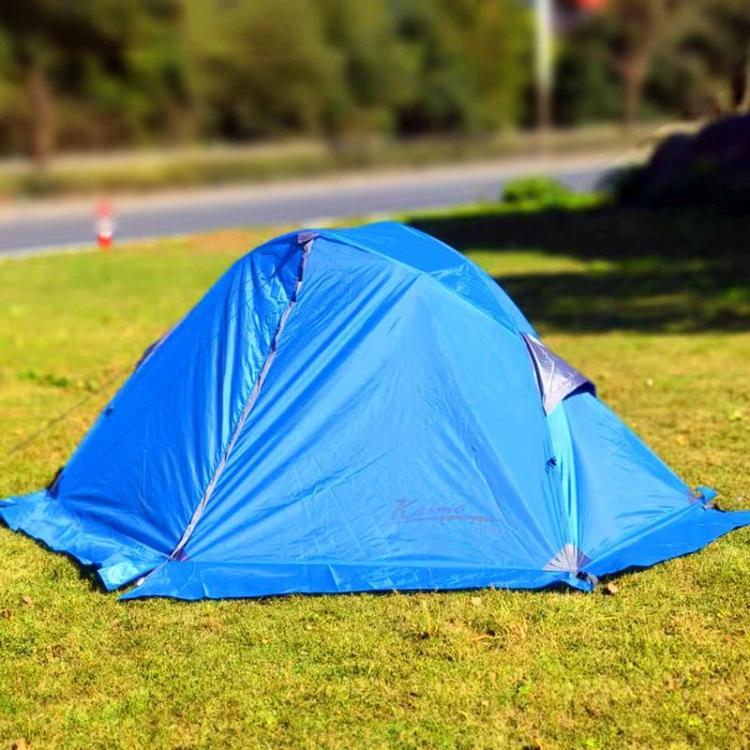 Kaima Outdoor Lightweight Waterproof Camping Tent Waterproof Breathable & Mosquito-Proof Tent, No Snow Skirt Orange, With Snow Skirt Orange, No Snow Skirt Grey, With Snow Skirt Grey, No Snow Skirt Blue, With Snow Skirt Blue