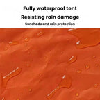 Kaima Outdoor Lightweight Waterproof Camping Tent Waterproof Breathable & Mosquito-Proof Tent, No Snow Skirt Orange, With Snow Skirt Orange, No Snow Skirt Grey, With Snow Skirt Grey, No Snow Skirt Blue, With Snow Skirt Blue